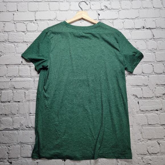 Farm Fresh Christmas Trees Graphic Print Short Sleeve Green Tshirt Size XL - Picture 7 of 10